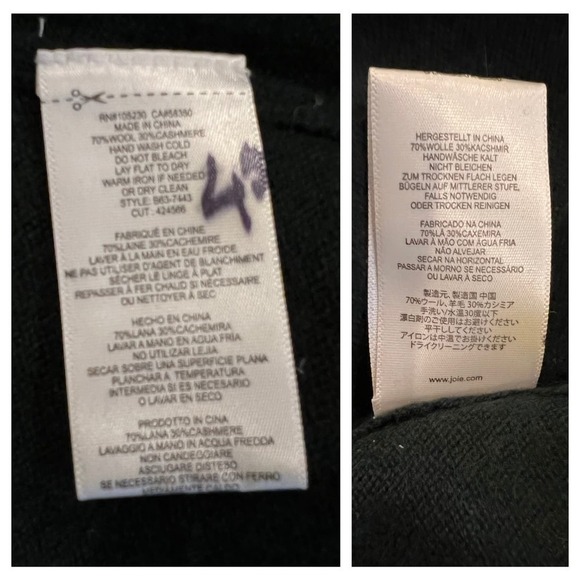 JOIE Tambrel Asymmetrical Sweater (XS) - Picture 6 of 6